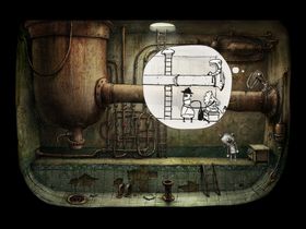 Kommunikasjon i Machinarium.