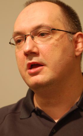 Denis Dyack er en stor tilhenger av Cloud-konseptet (foto: Øystein Furevik/Gamer.no).