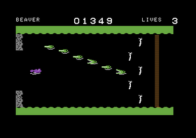 Beaver-nivået på C64.