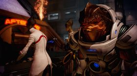 Denne kjempen er på samtlige ferske skjermbilder fra Mass Effect 2.