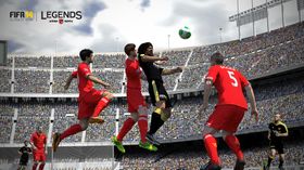 Flere spillere kan gå opp i hodeduell samtidig i FIFA 14.
