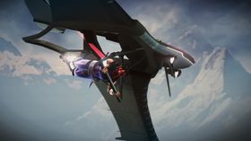 Striders hangglider er sjølvsagt med.