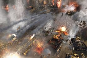 Skjermbilde fra Company of Heroes 2.
