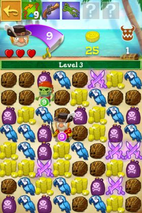 Match-3-piratspill, hvem hadde trodd det?