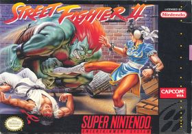 Street Fighter II for Super Nintendo.