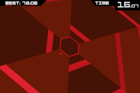Super Hexagon.