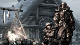 Nok av snø på Solstheim også.