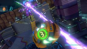 Hovedatraksjonen Metroid Blast blir raskt monotont.
