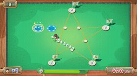 I Yoshi's Fruit Cart skal du tegne opp spiseruten på GamePad-en, mens du kun ser frukten på TV-en.