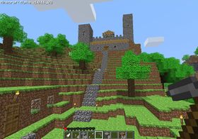 Minecraft er svært populært hos barna.