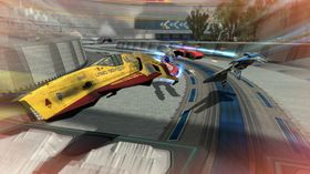 Skjermbilete frå WipEout HD.