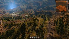 Som i mange JRPG-spill navigerer du rundt på et verdenskart, med tilfeldige kamper underveis.