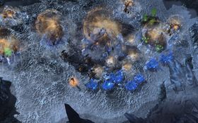 Sånn så Heart of the Swarm ut sist vi testa det.