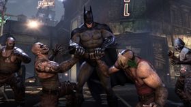 Batman bryter handbak med to karer samtidig - bare fordi han kan!