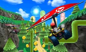 Luftige svev for Mario.