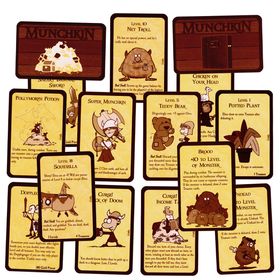 Kortspillet Munchkin er et av vinterens eksperimenter.
