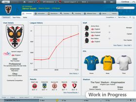 Dybdeinformasjon er aldri langt unna i Football Manager 2012.