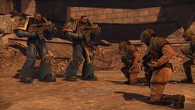 Ultramarines er redningsmenn.