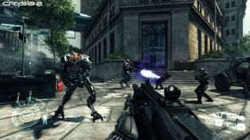 Actiontungt i Crysis 2.