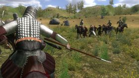 Action på hesteryggen.