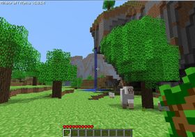 Velkommen til Minecrafts datagenererte verden.