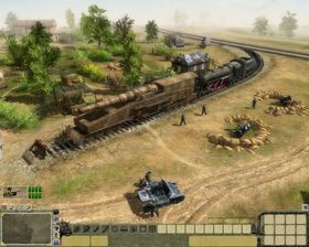 Bilde fra Men of War: Red Tide.