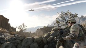 Hvilken side velger du? De med gaffateipet AK47-gevær, eller dem med F22-kampfly?