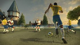 Mann med ball.