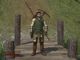 Det går an å ha Mount & Blade-bilder uten hester også.