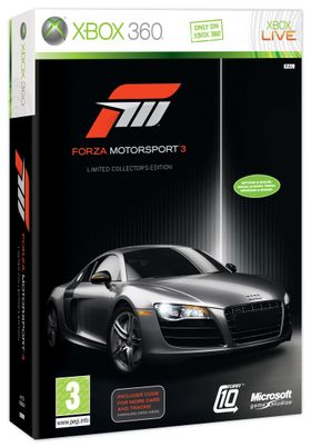 Forza Motorsport 3 Limited Edition.