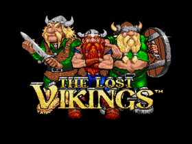Tre tøffe vikinger.