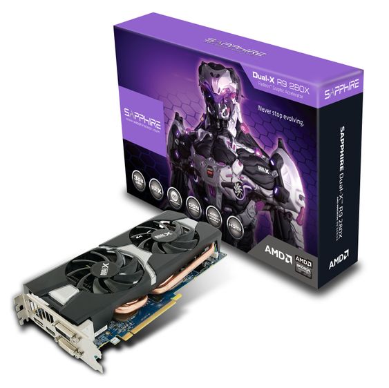 Sapphire Radeon R9 280X Dual-X.
