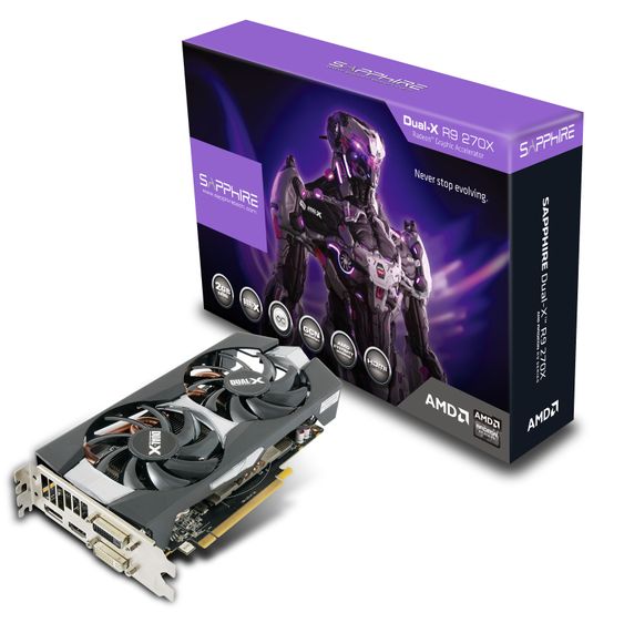 Sapphire Radeon R9 270X Dual-X.