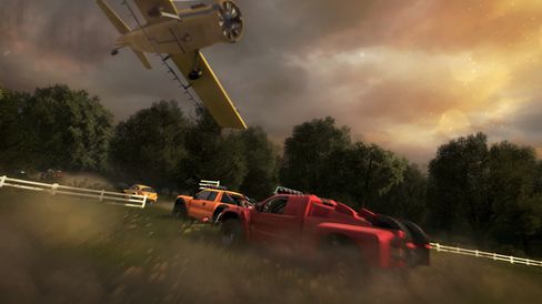 Du kan bare kjøre biler i The Crew, så vidt jeg vet.