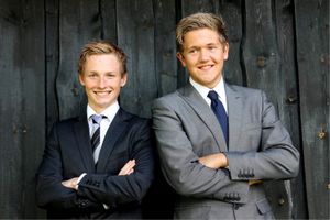 Mats Åmland og Markus Kvavik. (Foto: Privat).