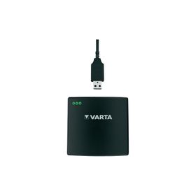 Alkaline Powerpack har plass til fire AA-batterier på innsiden.