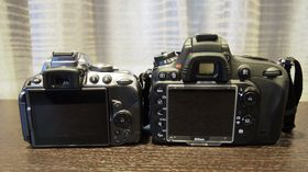 D5300 og store storebror D610.