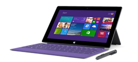 Slik ser Surface Pro 2 ut uåpnet.