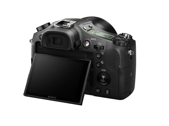 Baksiden av Sony RX10.