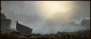 Hva skjuler seg under bølgene? (bilde: Red Thread Games).