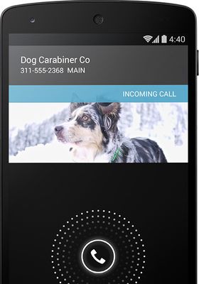 Android 4.4 kan søke opp nummer du ikke har i kontaktlisten, slik at du likevel ser hvem som ringer.
