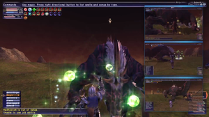 Med Final Fantasy XI kan man se hva medspillerne gjør samtidig.