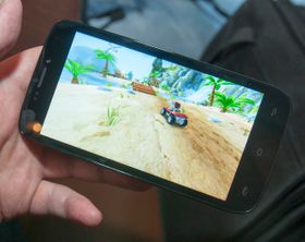 De største telefonene i Trooper-serien går ikke av veien for å kjøre relativt heftige 3D-spill.