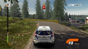 Vi har ingen bilder fra det nye spillet, men her er det forrige rallyspillet til Milestone.