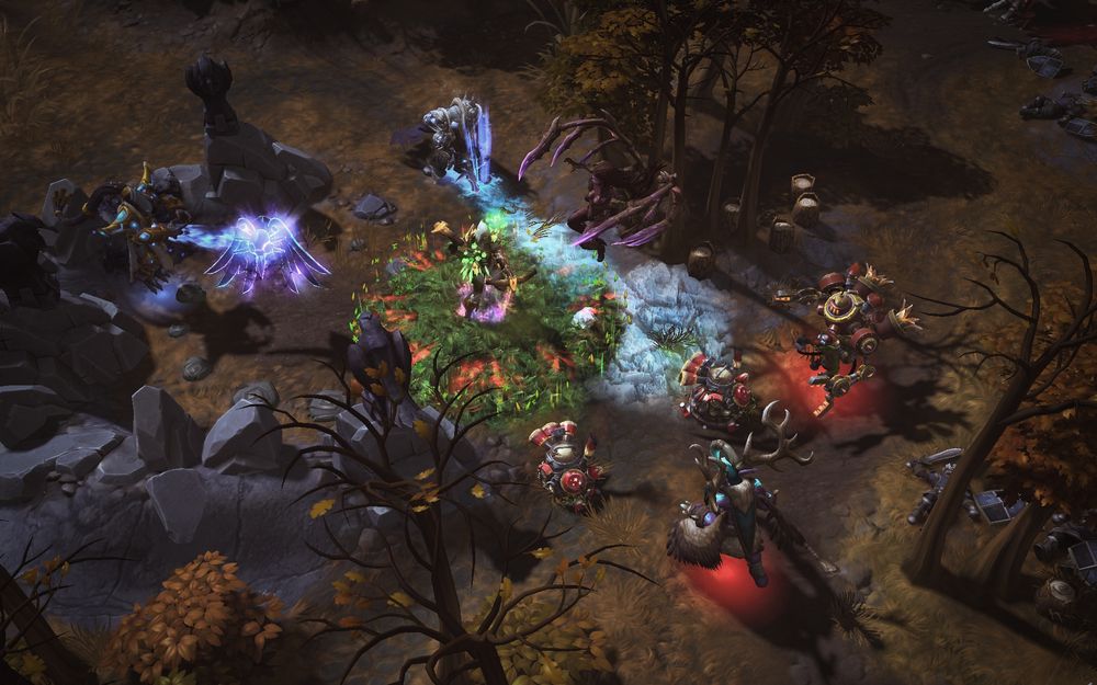 Skjermbilde fra Heroes of the Storm.