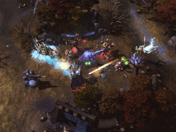 Ikke ta med sverd og skytevåpen til en magikamp. (Bilde: Blizzard Entertainment).