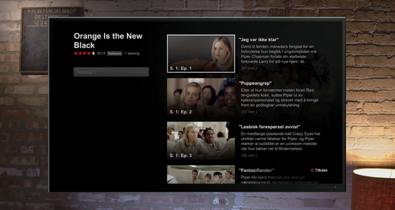 TV-serier har blitt langt bedre å navigere gjennom.
