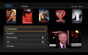 Filmleientjenesten har også blitt pusset opp.