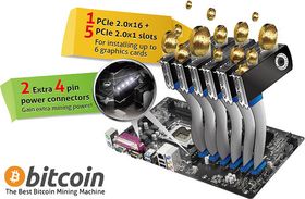 Egne hovedkort for Bitcoingraving ble lansert i fjor.