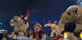 Trøbbel med troll i LEGO The Hobbit.